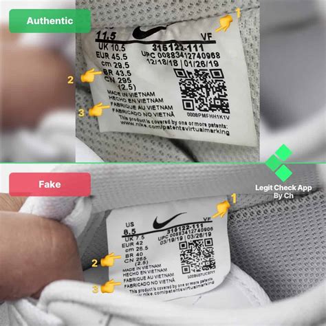 nike shoes real or fake|how to legit check nike.